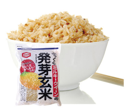 亀田製菓　ふっくらミルキークイーンの発芽玄米 S$13.60